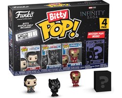 foto van Funko Loki, Black Panther, Iron Man and mystery chase - Funko Bitty Pop! - The Infinity Saga Figuur - 2cm
