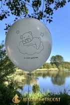 Ballon - In stilte geboren - Sterrenkindje - AF-SVB21 - Uitvaart - Crematie - het herdenken van een sterfdag - Afscheid & Troost