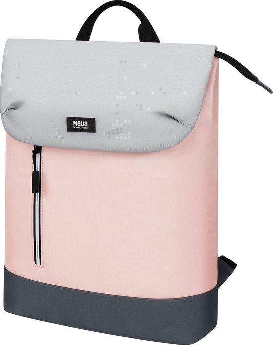 Lekeinchi Laptoprugzak voor Dames en Heren, Roll-Top Ontwerp Waterdicht Lichtgewicht Rugzak met Laptopvak, Geschikt voor Wandelen, Werk, School en Reizen (Zwarte ruitjes
