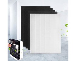 Voorfilter van carbon voor 4 luchtreinigers en 1 hoofd-HEPA-filter - Compatibel met Winix 115115 5300 5500 Ozone filter