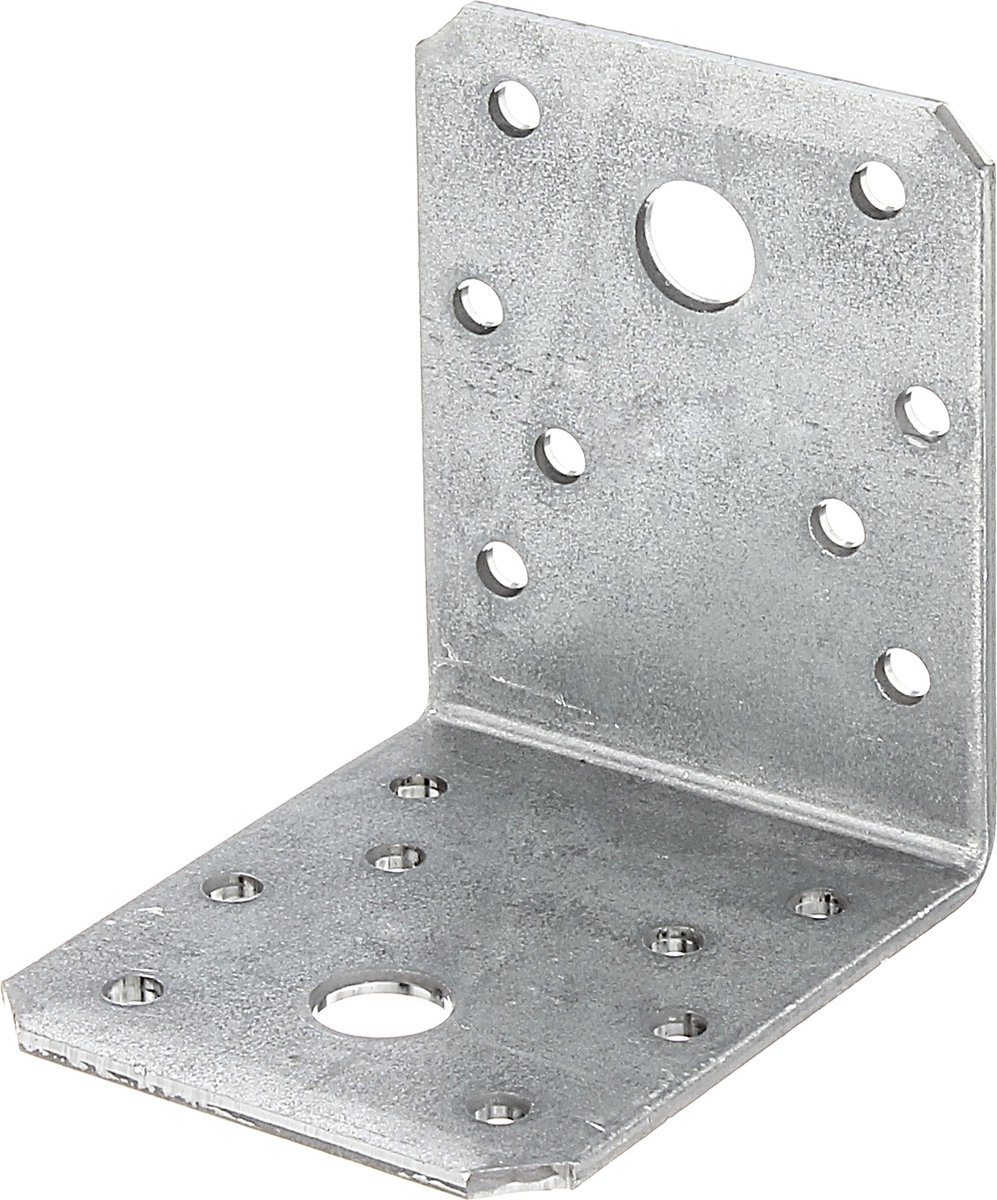 Alberts 849450 hoekverbinder | sendzimir verzinkt | 70 x 70 x 55 mm | set van 50