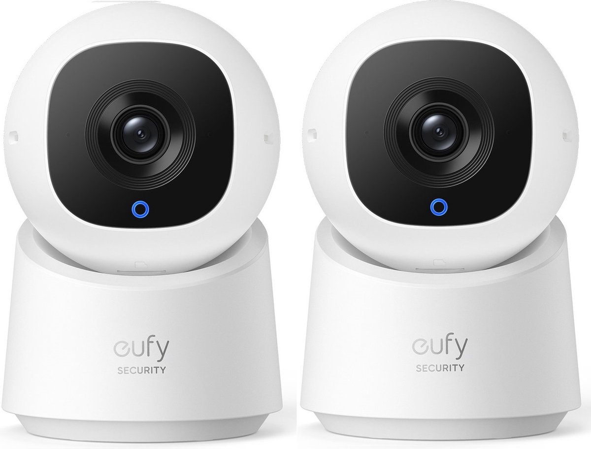 eufy C220 Beveiligingscamera 2-Pack met 2K Resolutie