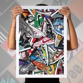 Sneaker Poster SB Grail collage