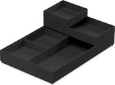 Orplast Bureau organizer zwart - 5-delige set