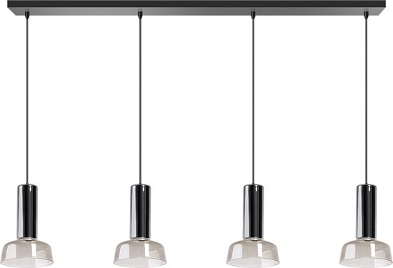 ETH Beal Hanglamp 4x GU10 Smoke - Zwart