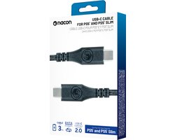 Nacon - PS5 Slim Oplaad- en Data Kabel - USB-C - 3M