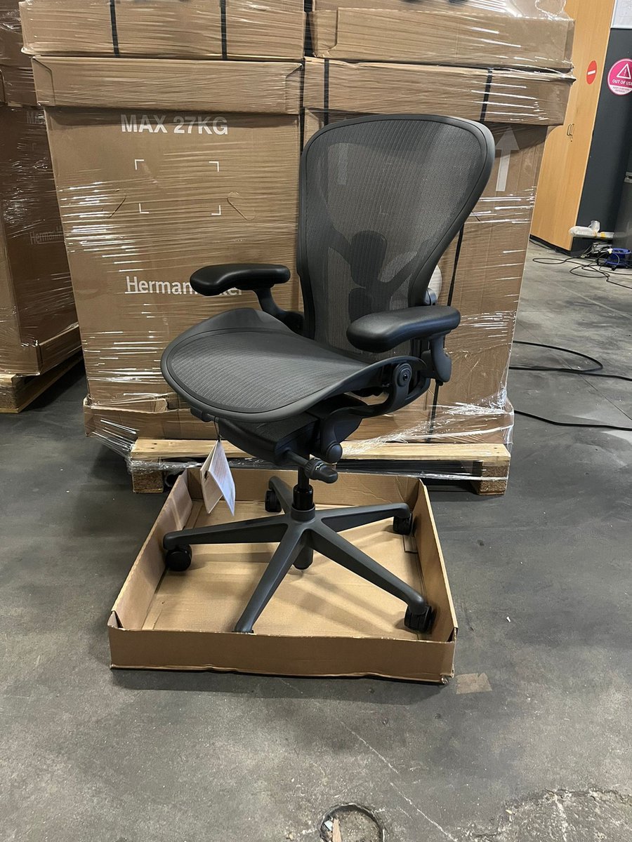 Offeco Herman Miller Aeron Remastered SL - Bureaustoel thumbnail 6