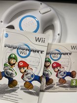 MarioKart With Wheel Bundle (WHITE) /Wii