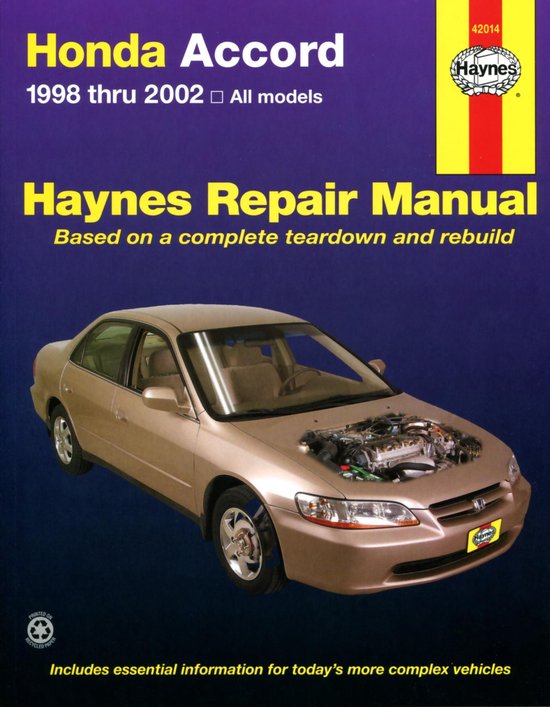 Honda Accord 1998-2002 - cover