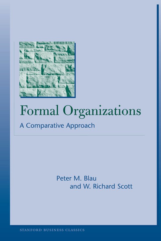 Formal Organizations - cover