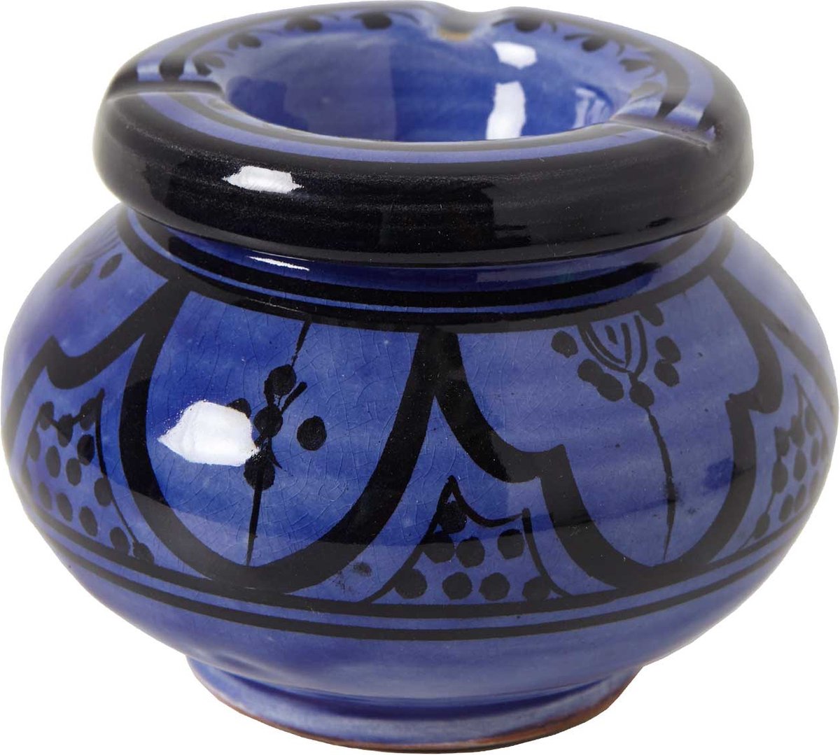 Goedkoopste Asbak van keramiek blauw