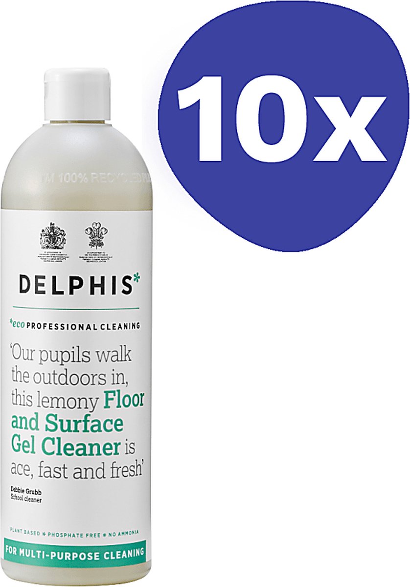 Delphis Eco Vloer en Tegel Reiniger (10x 700 ml)
