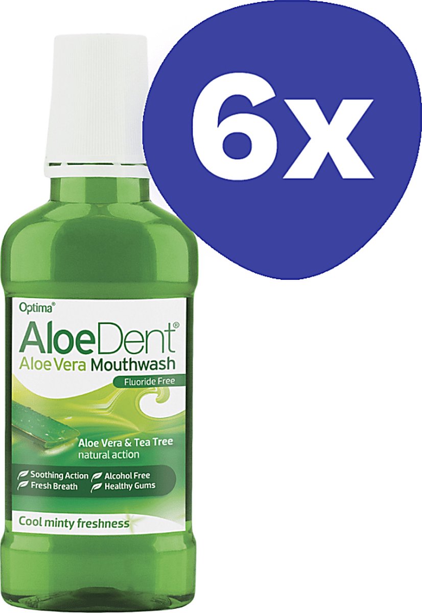 Goedkoopste AloeDent Mondwater (6x 250ml