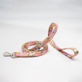 Luxe Halsband riem voor Honden en Katten-110Cm x1 Cm -Flowers