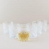 OTIX Whiskey glazen set - 6 Stuks - 78 x 85 mm