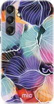 MIO MagSafe Samsung Galaxy S24 Plus Hoesje | Hard Shell Back Cover | Geschikt voor MagSafe | Flowers