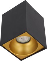 Ledmatters - Opbouwspot Zwart - Dimbaar - 4 watt - 350 Lumen - 4000 Kelvin - Koel wit licht - Lichthoek - IP21 Stofdicht