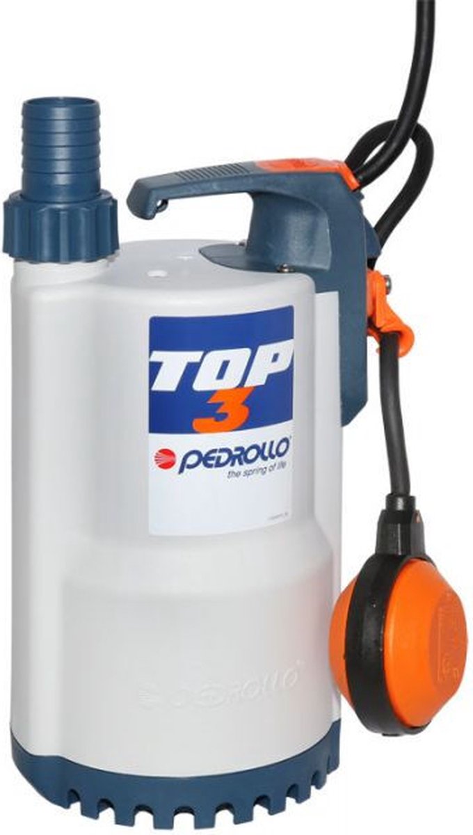 Pedrollo dompelpomp voor schoonwater, Top 3 met vlotter