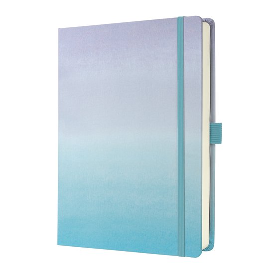 Foto: Sigel bulletjournal jolie a5 gradient sky punt gelijnd dot liniatuur hardcover si jb100