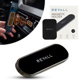 REVALL Magnet Phone Holder Car - Seuil Preuve - Magnétique - Colle Fort - Support de Téléphone Portable - Gris Sidéral