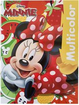 Disney - Multicolor Kleurboek - Minnie Mouse - 32 pagina's waarvan 17 kleurplaten en 17 voorbeelden