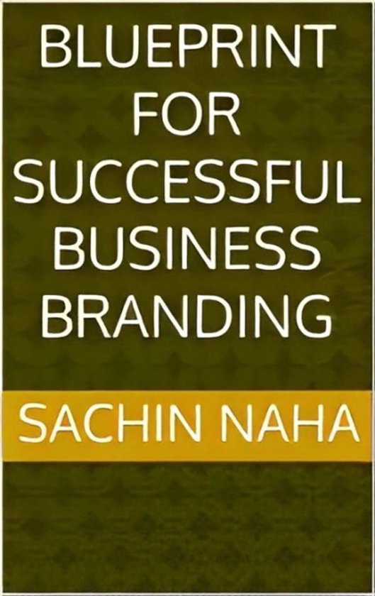 Blueprint for Successful Business Branding - cover