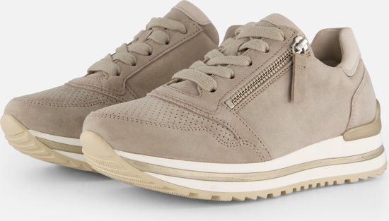 Gabor Sneakers beige Suede - Dames - Maat 38.5