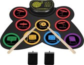 Lychee Elektrisch Drumstel met Drumstokken - Drumstel voor Kinderen of Volwassenen - Drumstel Elektronisch – Drumpad Elektronisch - Zwart