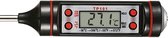 Bol.com DrPhone TP101 Pro Edition - Thermometer - Keukenthermometer - RVS - Voedsel Melk Vlees BBQ Water Zwart Rood - Oven aanbieding