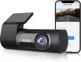 KAWA Auto Dashcam 2K - Uitstekende Beveiliging voor Onderweg - 1440P - Full QHD - Dashcam 360°