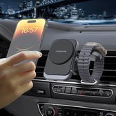 Xssive 2in1 Magnetic Wireless Car Charger Holder XSS-CH120MS+W