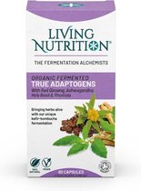 Living Nutrition - Fermented True Adaptogens Bio - 60caps