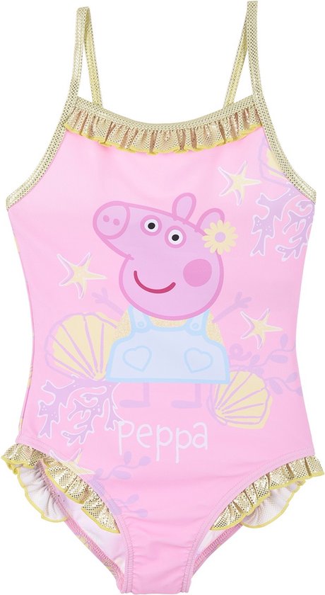 Peppa Pig - Badpak Peppa Pig - roze - maat 110