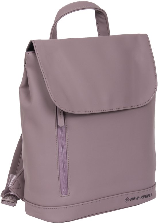 New Rebels Daley Rugzak 10L Waterafstotend - Stijlvolle rugzak met meerdere opbergvakken - Verstelbare schouderbanden - Duurzaam en lichtgewicht ontwerp - Schouderrugzak voor unisex - Oud paars
