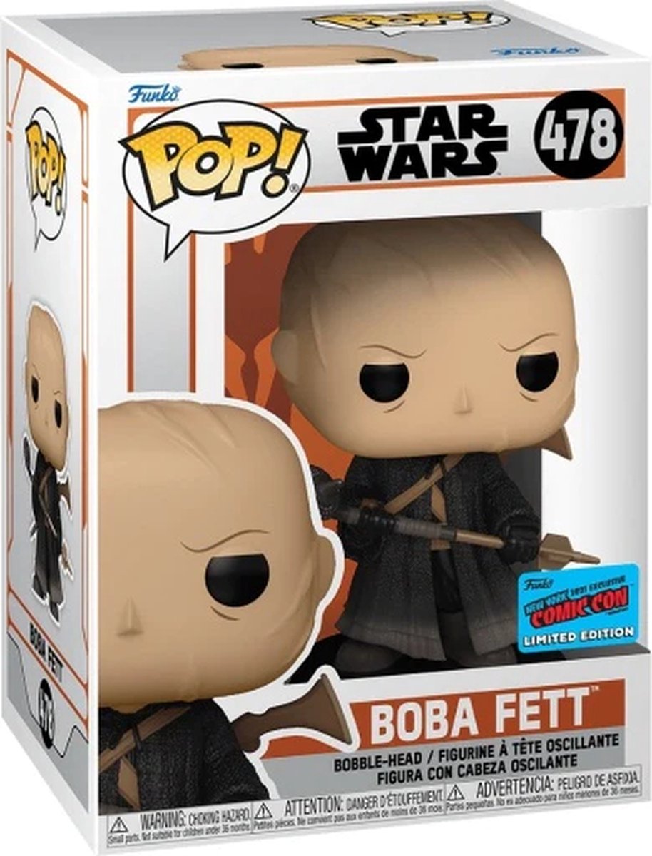 Pop Star Wars: Boba Fett (Limited Edition) - Funko Pop #478