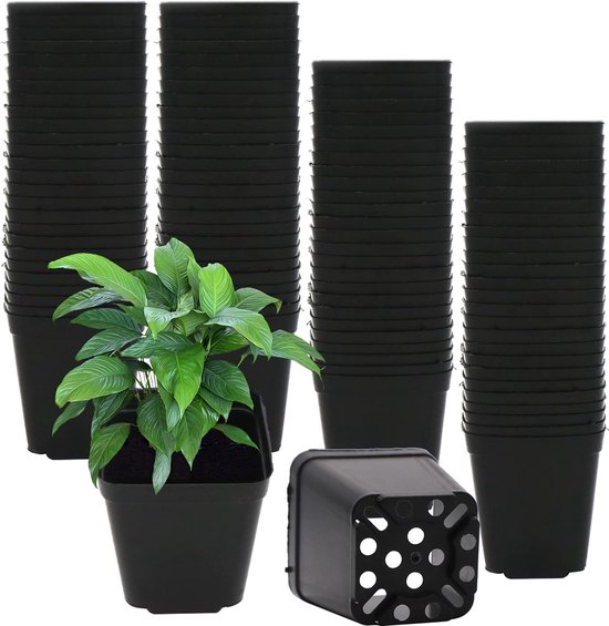 OFFCUP Kunststof Bloempot, 3 Delige Bloempot met Schotel, Plantenpot Zelfbewaterend 19 x 20 cm, met 20 Plantenetiketten Bloempot met Bewateringssysteem Voor Kamer en Balkonplanten OFFCUP Kunststof Bloempot, 3 Delige Bloempot met Schotel, Plantenpot Zelfbewaterend 19 x 20 cm, met 20 Plantenetiketten Bloempot met Bewateringssysteem Voor Kamer en Balkonplanten