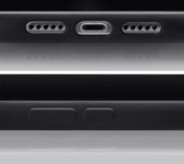 Mobilize Hoesje geschikt voor OnePlus 12R Telefoonhoesje Flexibel TPU | Mobilize Rubber Gelly Backcover | 12R Case | Back Cover - Matt Black | Zwart
