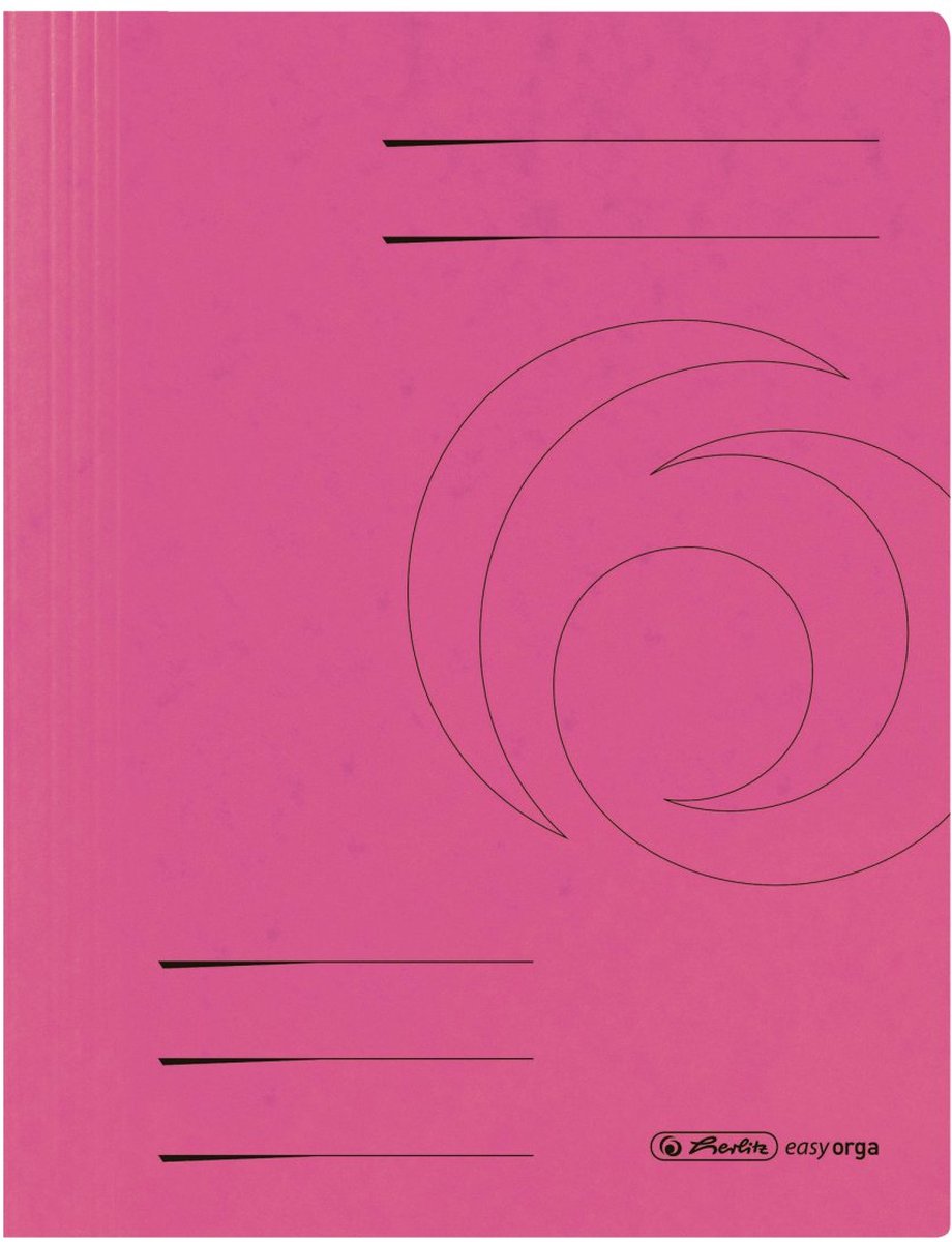 Herlitz 11159910 map Karton Fuchsia A4