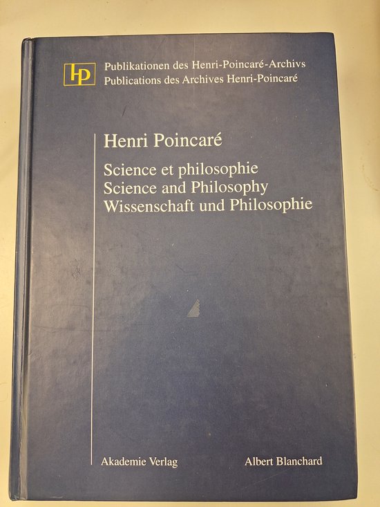 Henri Poincare Science et philosophie/Science and Philosophy ... - cover