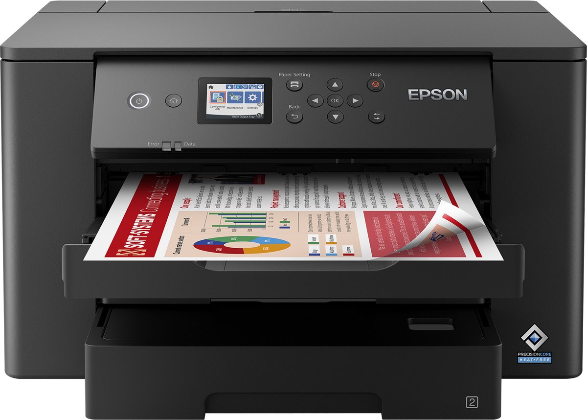Epson WorkForce WF-7310DTW - Multipaper - Wifi - Dubbelzijdig printen