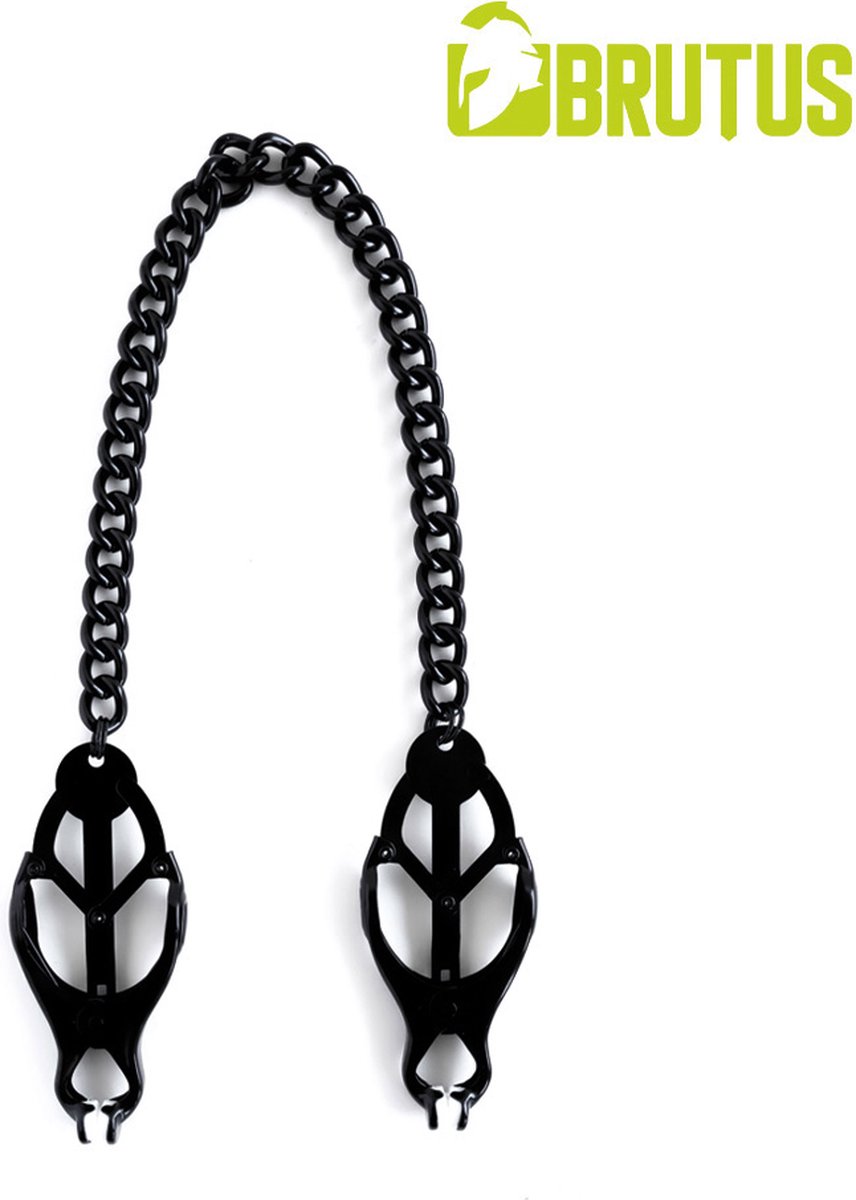 Goedkoopste BRUTUS METAL - JAPANESE CLOVER - Nipple Clamps - Black