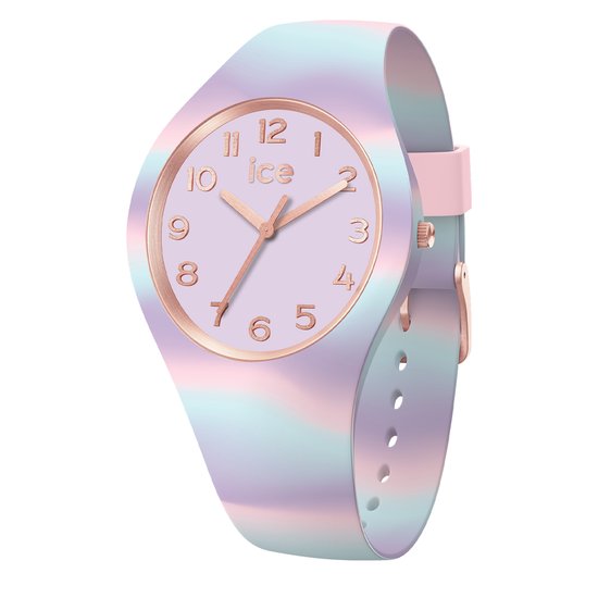 Montre Ice Watch ICE tie and dye - Lilas doux 022601 - Siliconen - Multi - Ø 34 mm
