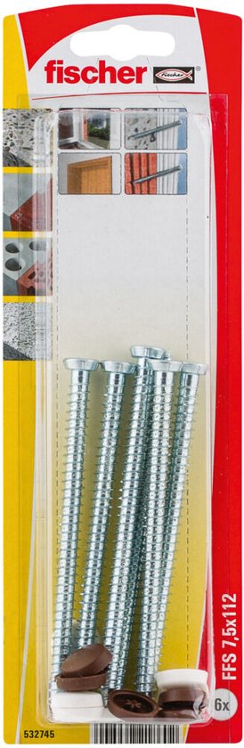 Fischer 532745, Schroef, Beton, Algemeen gebruik, Pozidriv, TX30, 1,15 cm