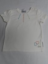 T shirt korte mouw - Meisje - Ecru - 18 maand 86