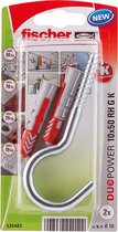 Fischer 535483, Schroef- & muurplugset, Baksteen, Beton, 50 mm, 1 cm, 6 cm, 1,25 cm