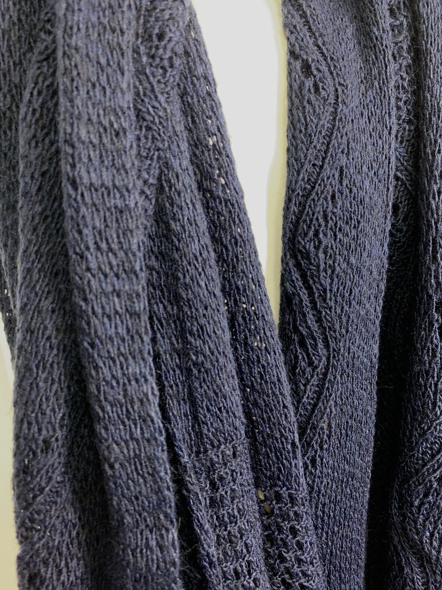 Casual sjaal Acrylic Blauw