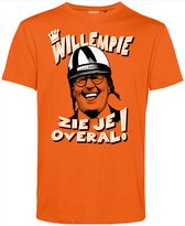 T-shirt Willempie | Vêtement pour fête du roi | Chemise orange | Orange | taille XS