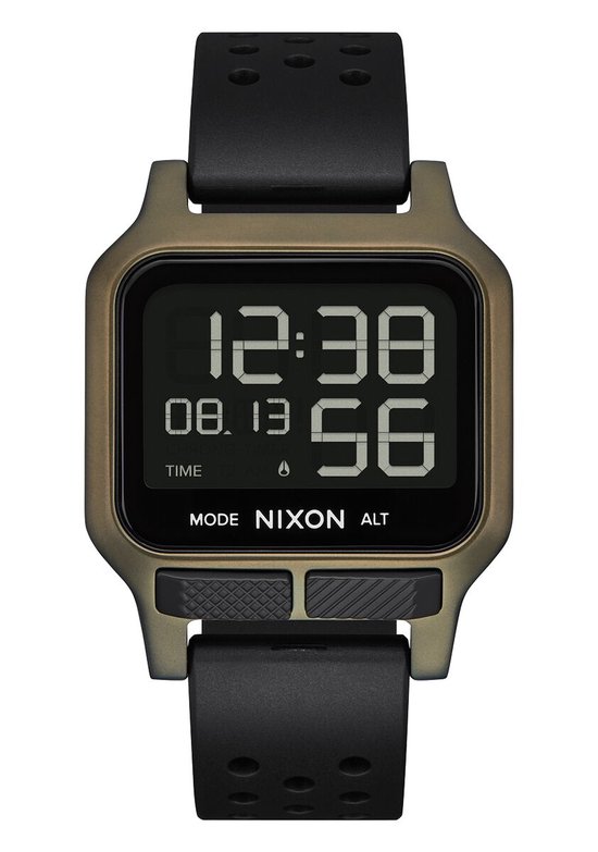 Nixon Unisex horloges Digitaal quartz One Size Olvijf- 32018665