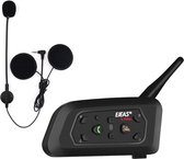 EJEAS V6 Pro Intercom Headset - Draadloze Communicatie voor Motorrijders