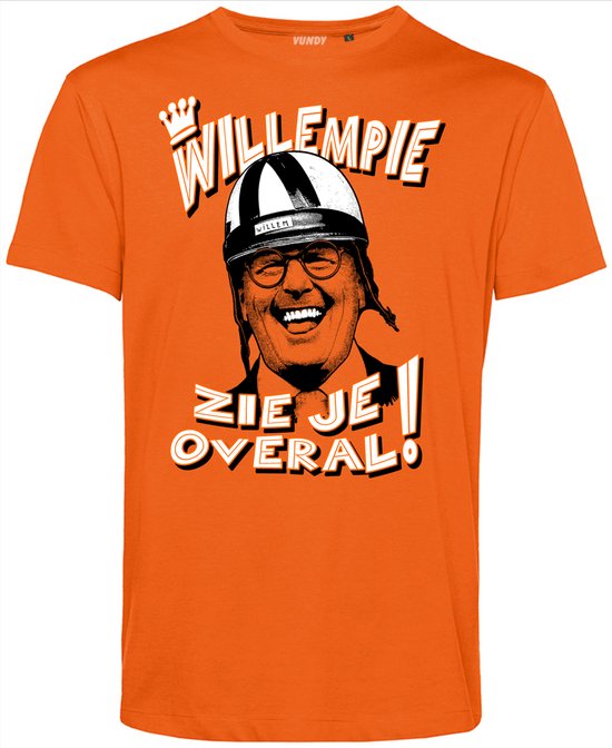 T-shirt Willempie | Koningsdag kleding | Oranje Shirt | Oranje | maat M